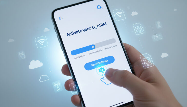 Repr�senatation de esim o2 aktivieren