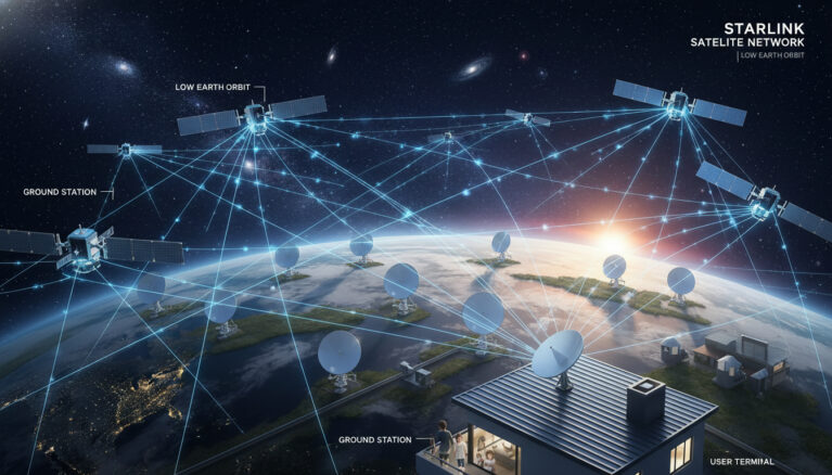 Repr&eacute;senatation de qu'est ce que starlink ?