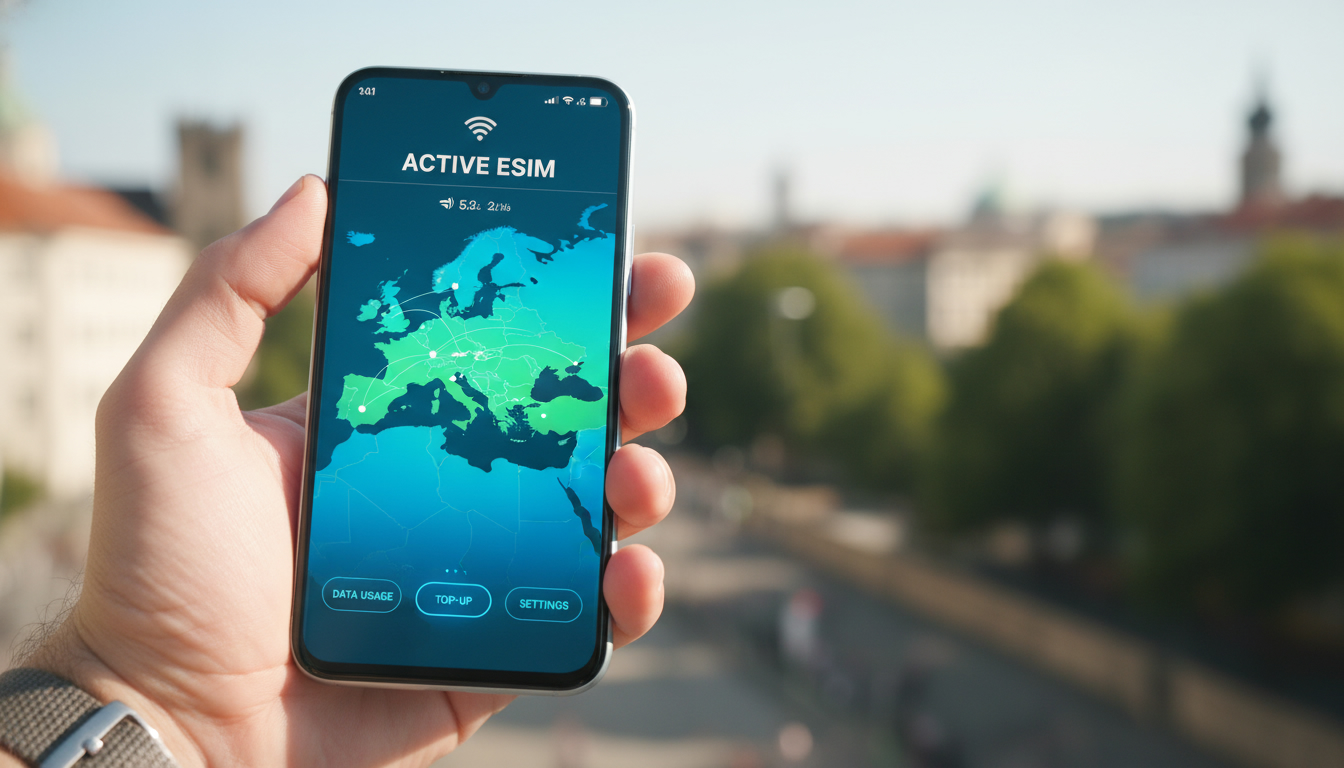 Subscribe to an eSIM for travel in Europe in 2026