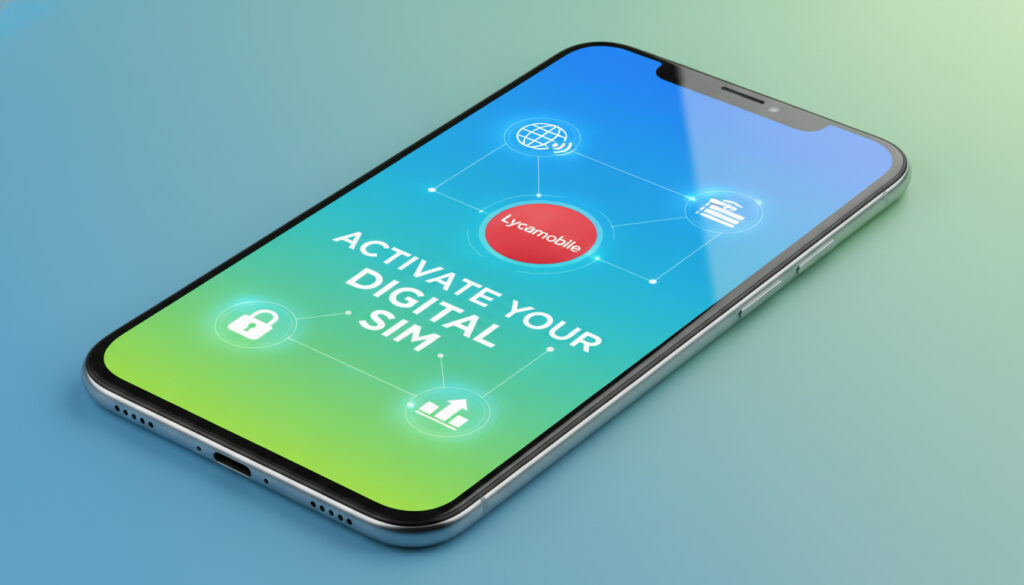 Repr�senatation de esim lycamobile