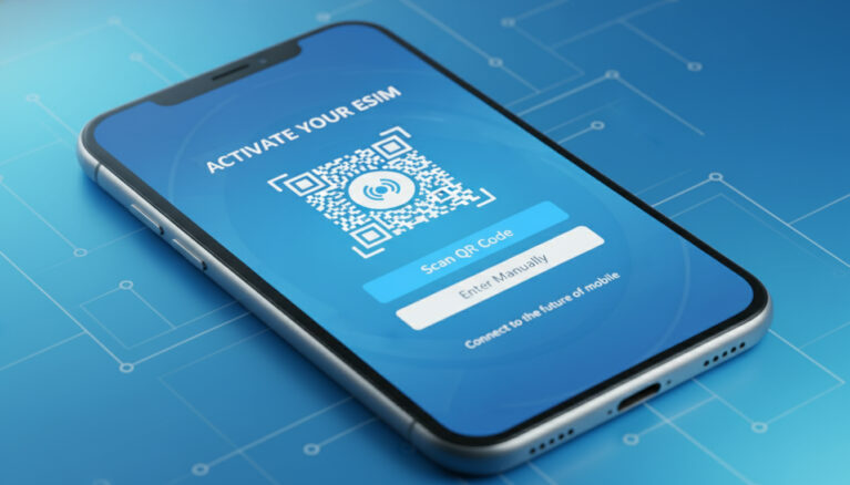 Repr�senatation de esim lidl connect