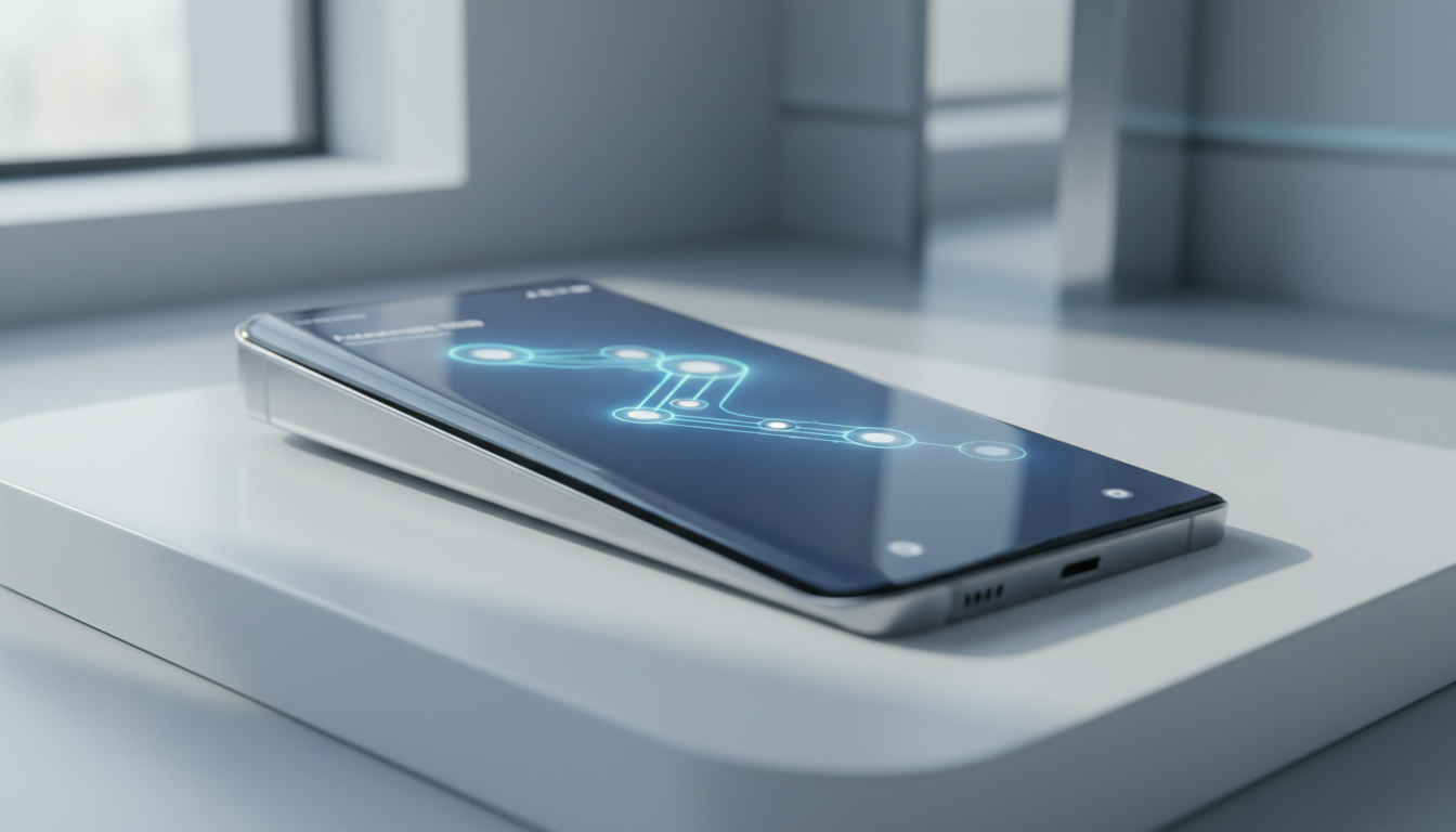 Transferência de eSIM no Galaxy S26 com perfis móveis guardados no telefone