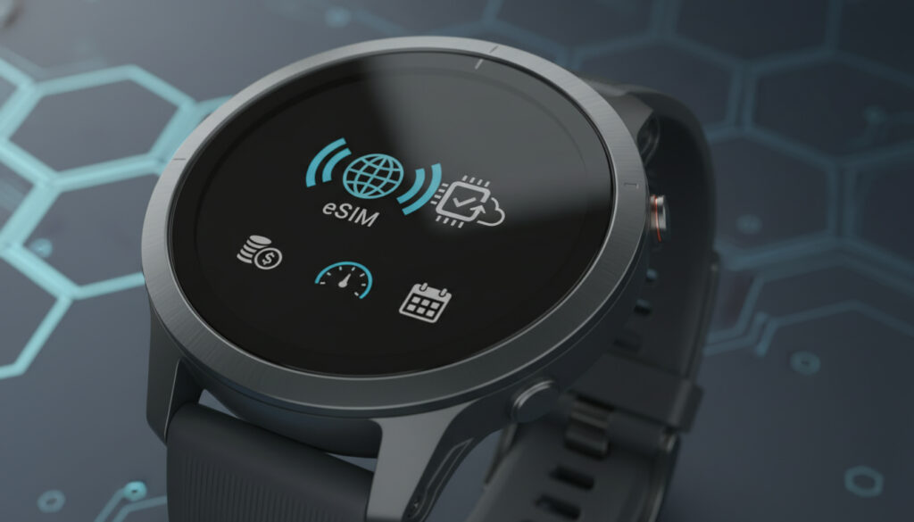 Repr�senatation de garmin esim