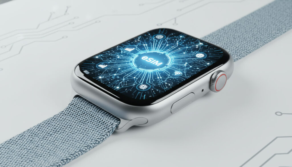 Repr�senatation de apple watch esim