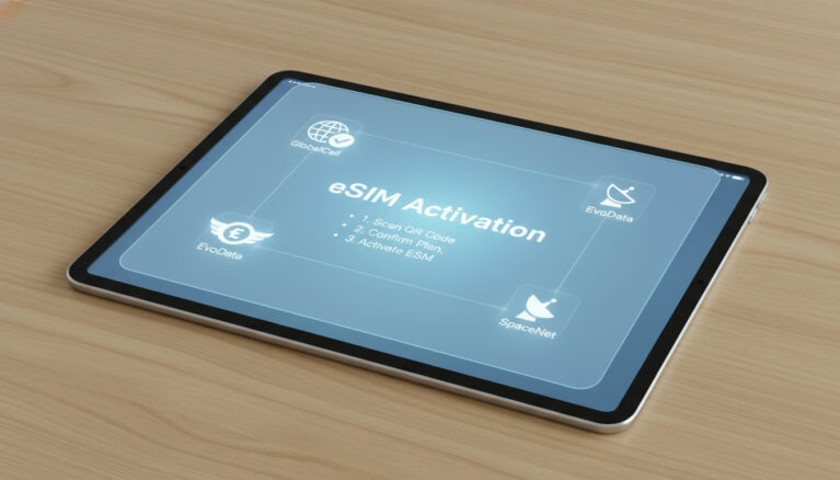 Repr�senatation de esim für ipad