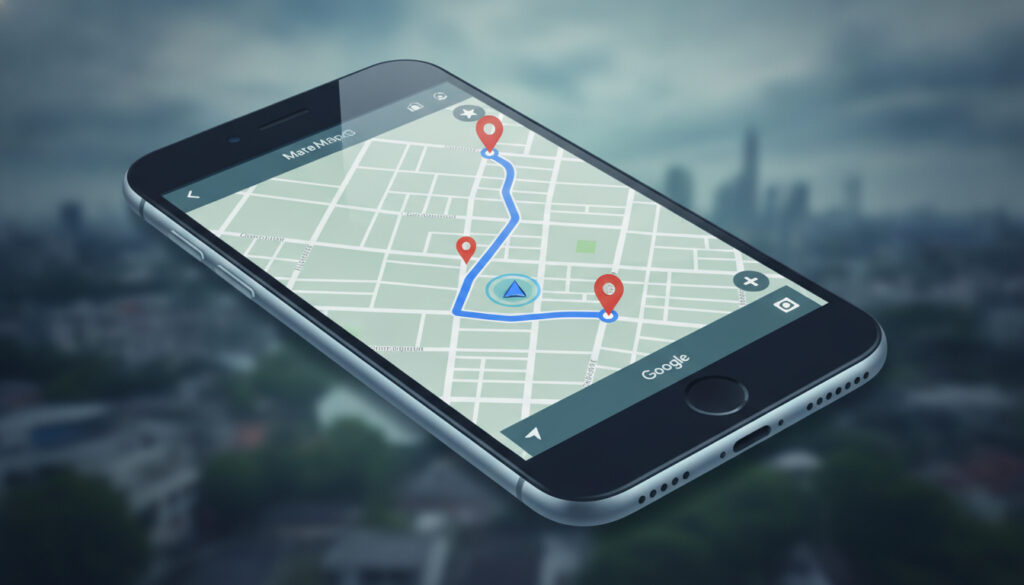 how much data does google maps use