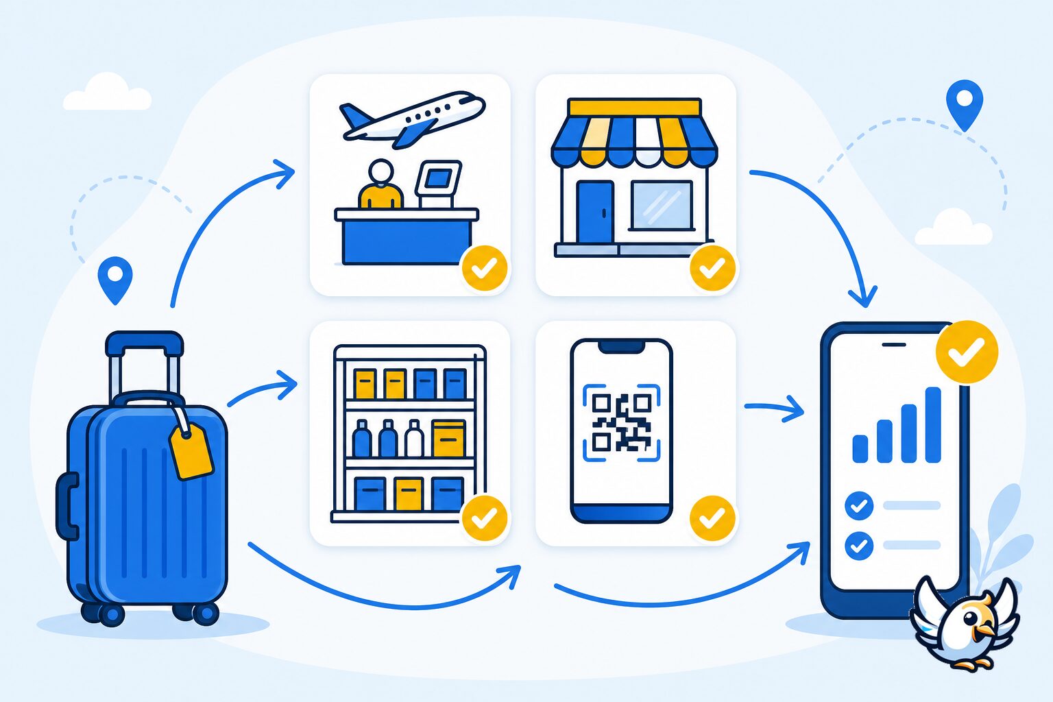D&oacute;nde puedes comprar una tarjeta SIM: gu&iacute;a visual de tiendas en aeropuerto, operadores, supermercados y eSIMs