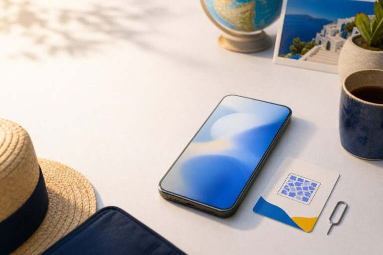 Android 17 eSIM Bootloop: Smartphone mit eSIM-Karte und Fehlerbehebung