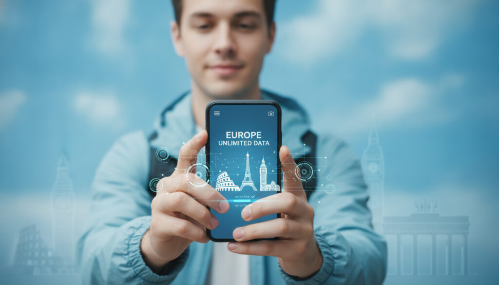 unlimited esim plans europe reality