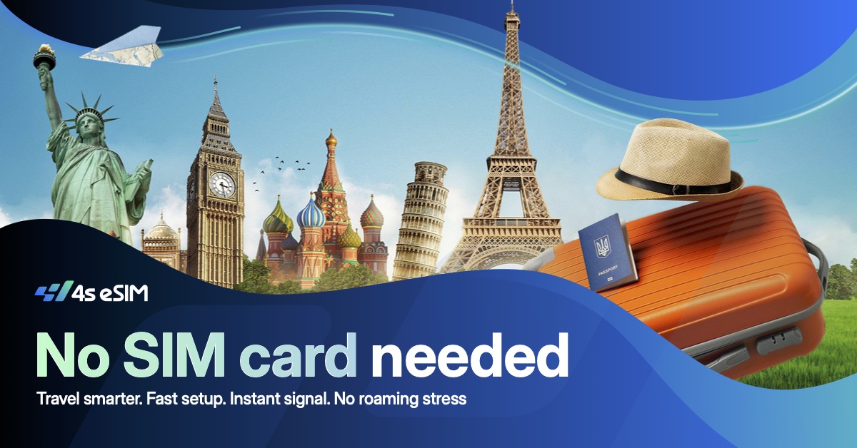 4S eSIM &ndash; No QR code activation, smart network switching