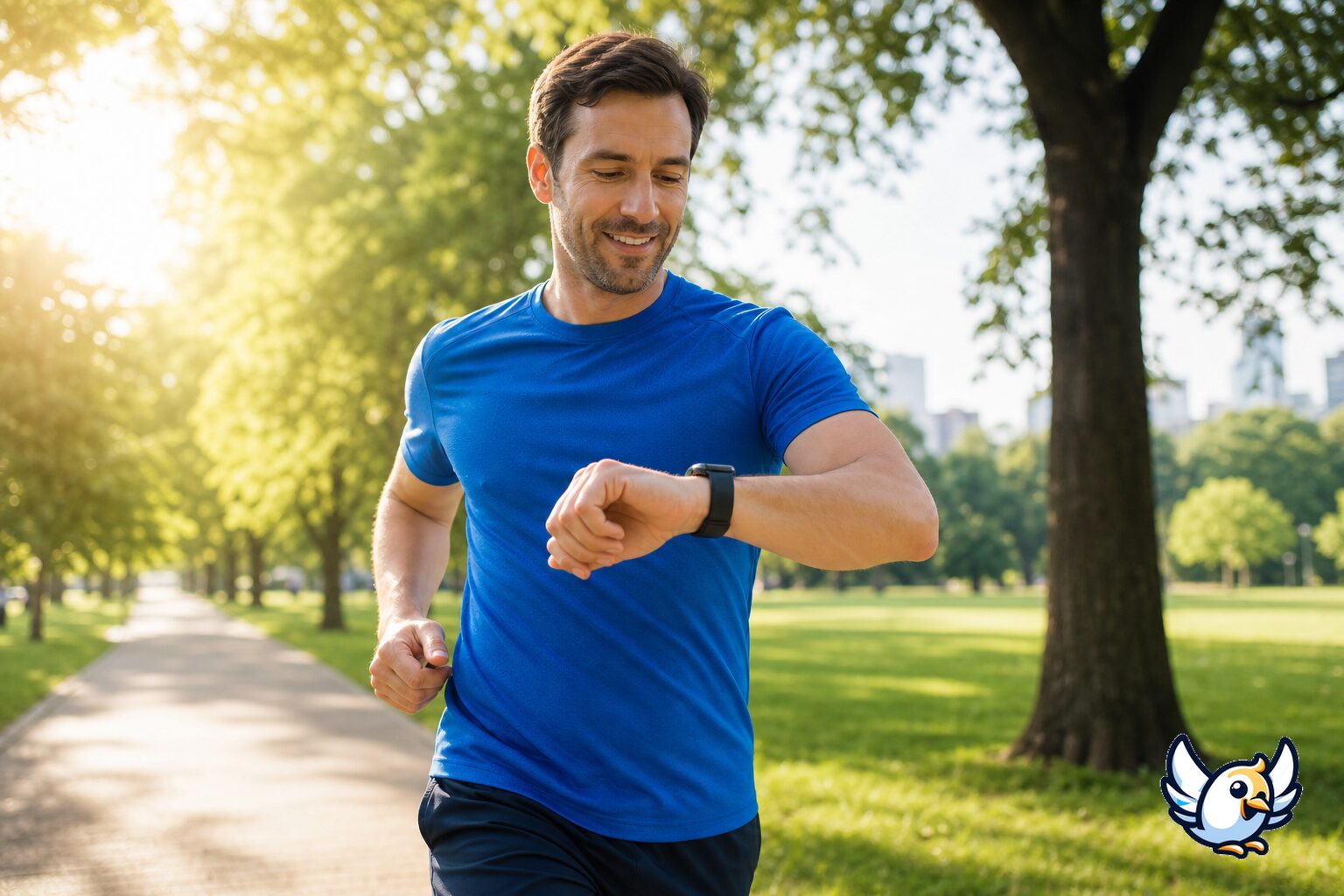 Apple Watch eSIM beim Laufen ohne Smartphone im Park