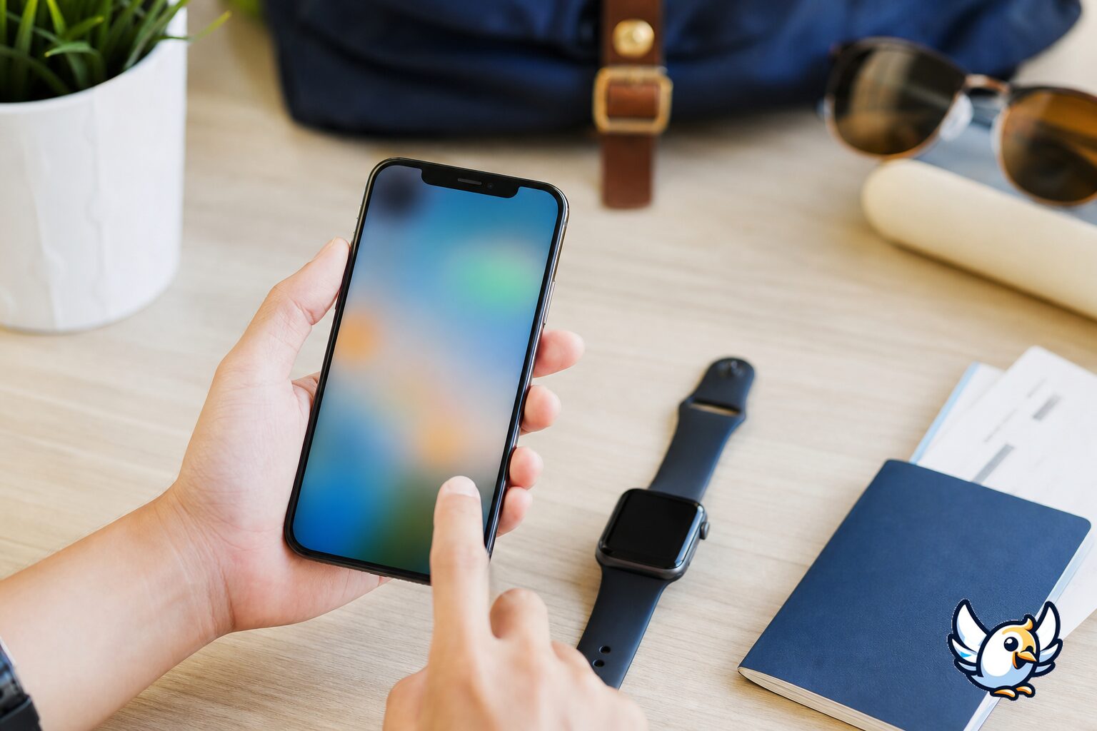 Application Watch sur iPhone avec Apple Watch sur bureau