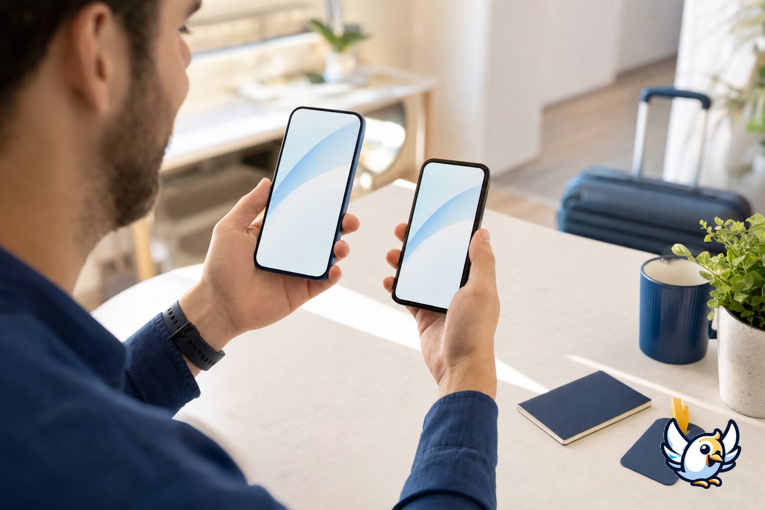 Congstar eSIM Wechsel auf ein neues Smartphone zu Hause vorbereiten