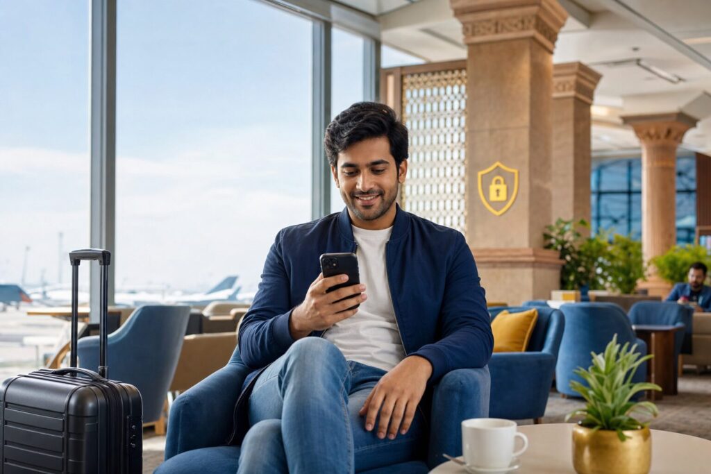 eSIM scam digital arrest India safety guide for travelers using mobile data