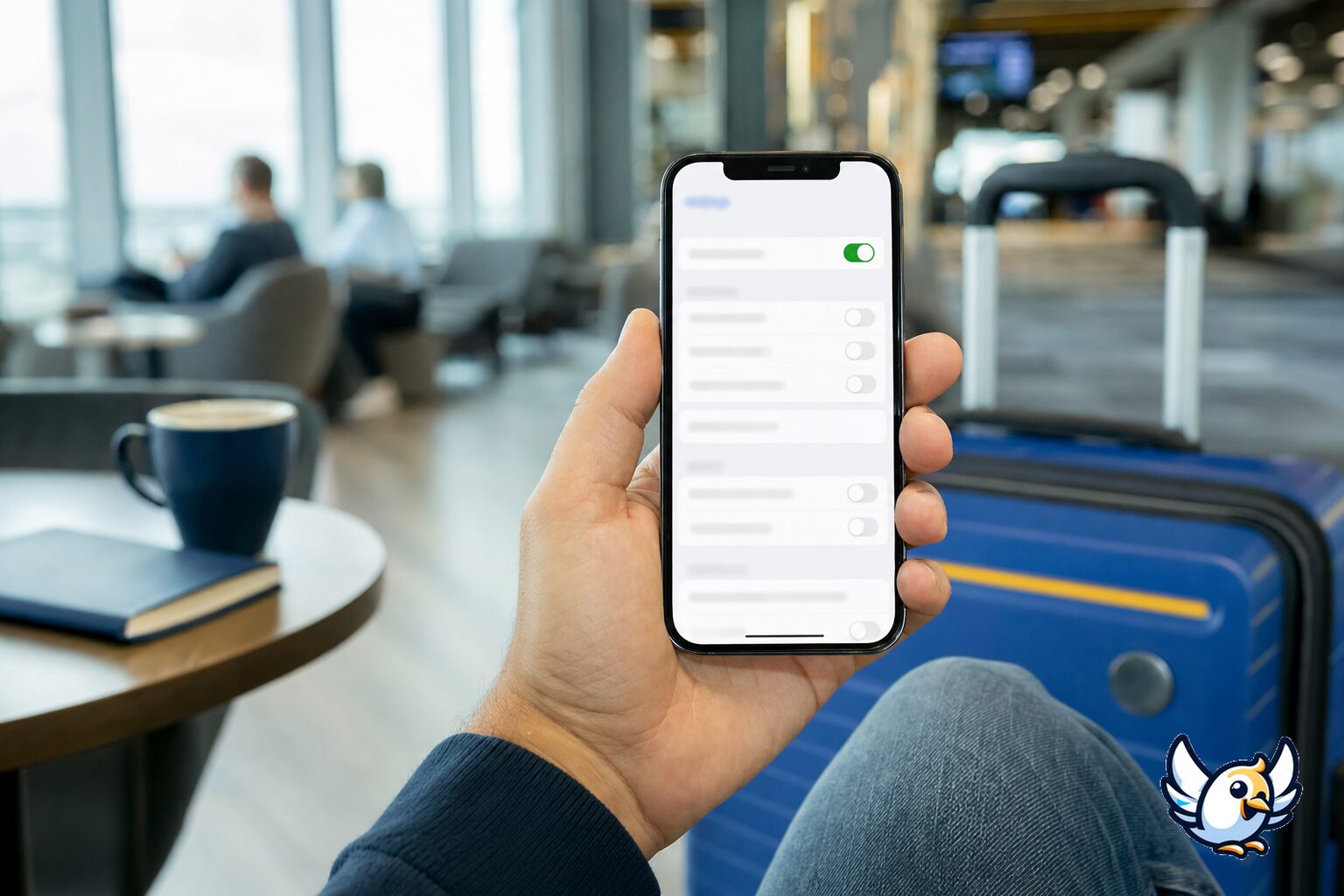 iPhone 15 eSIM-profiel kiezen in mobiele-data-instellingen