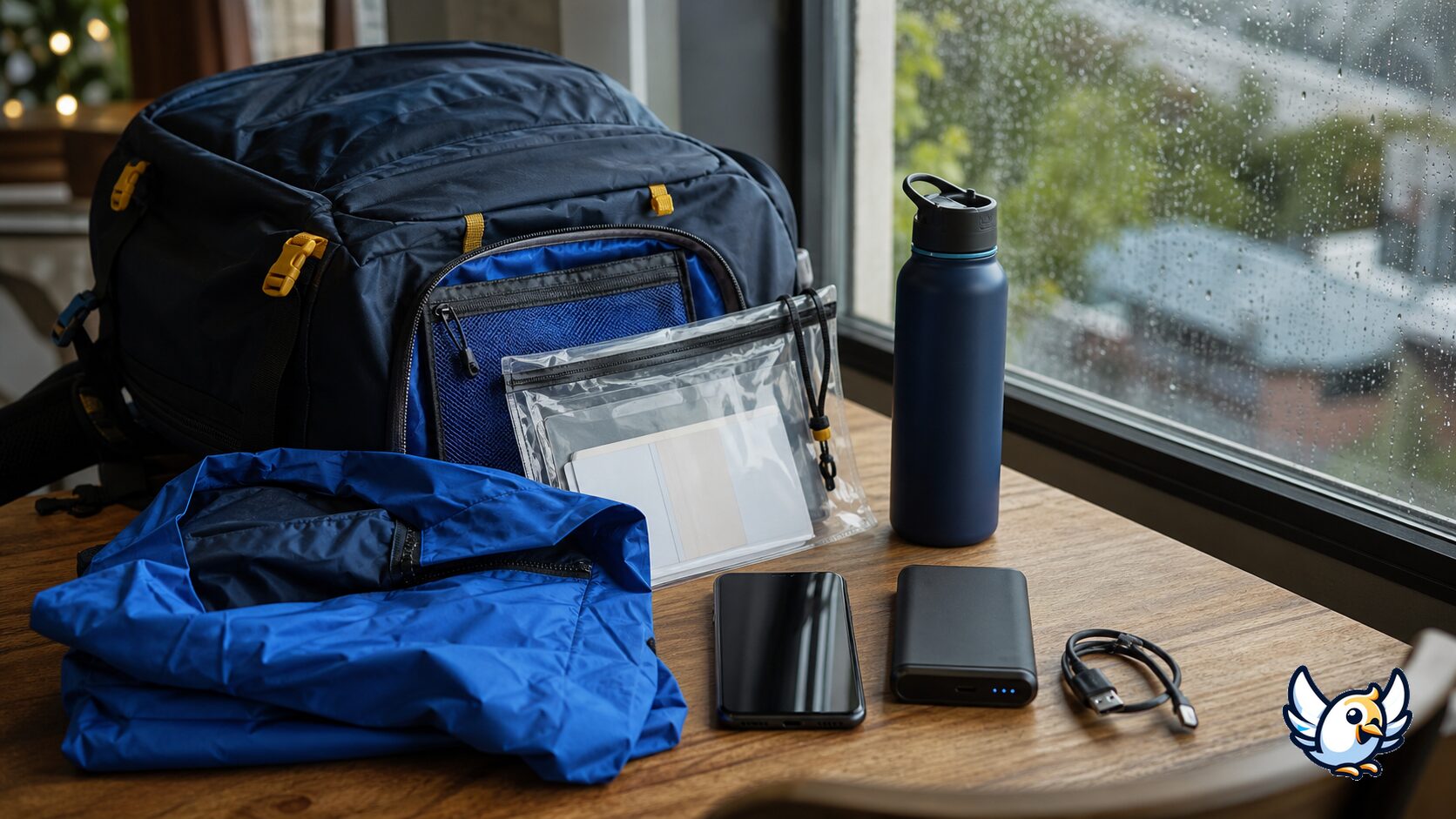 kit de conectividad para viajeros en Chile durante lluvia y cortes por sistema frontal