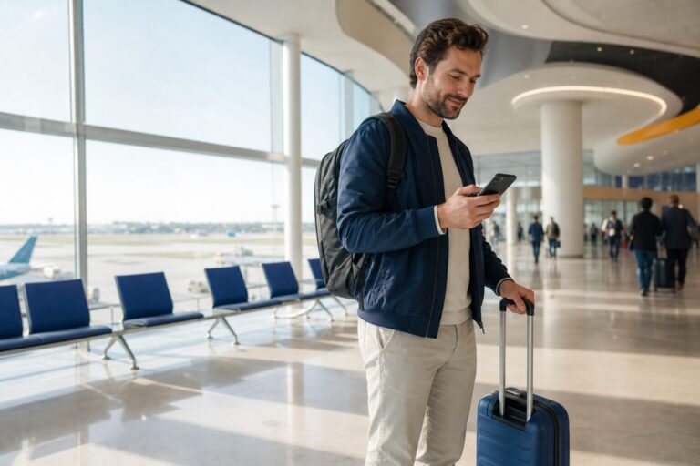 three mobile roaming guide for travellers checking phone connectivity abroad