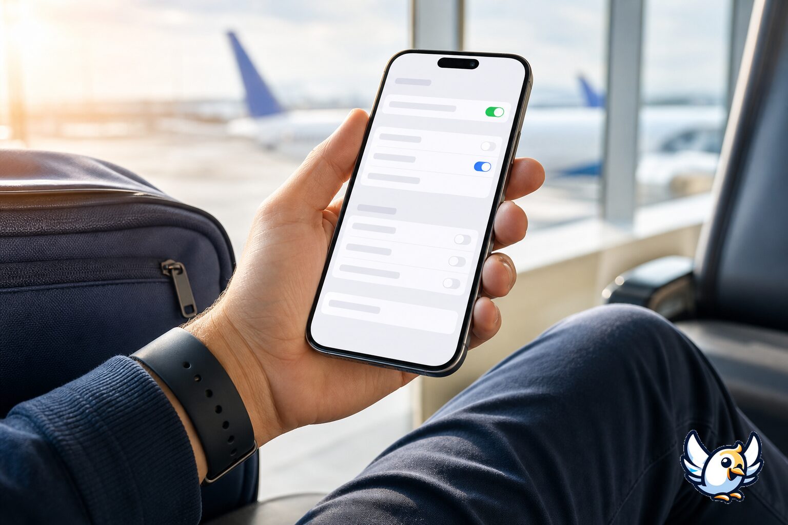 Kontrola odblokov&aacute;n&iacute; iPhonu v nastaven&iacute; mobiln&iacute;ch dat
