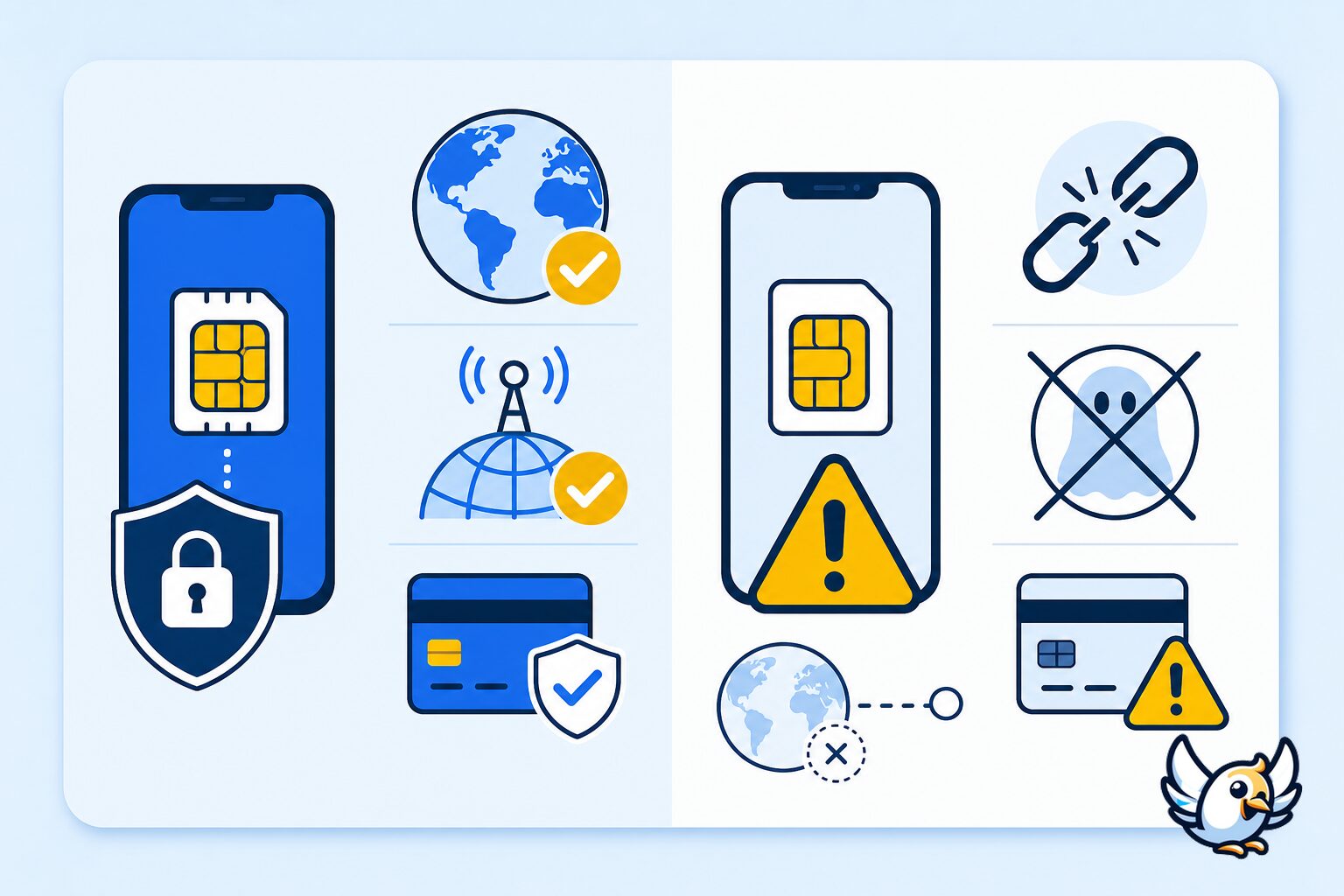 Sicherheits-Checkliste f&uuml;r den Kauf von eSIMs online ohne Text