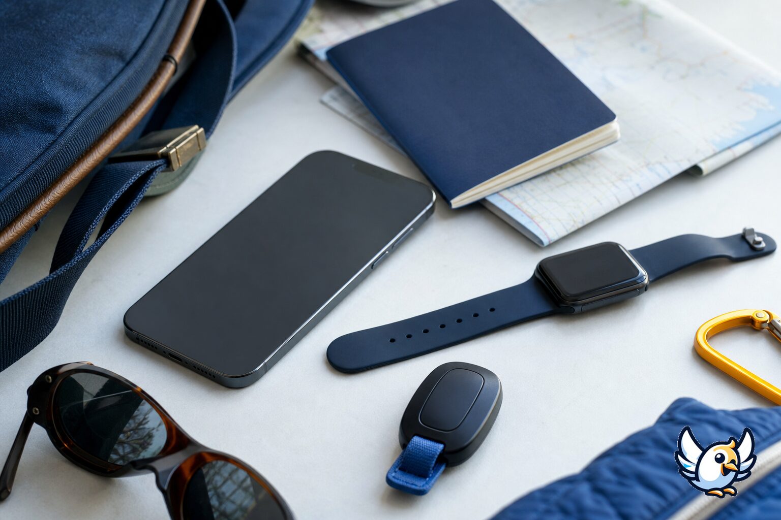 Smartphone, montre connectée et traceur GPS compatibles avec la connectivité satellite