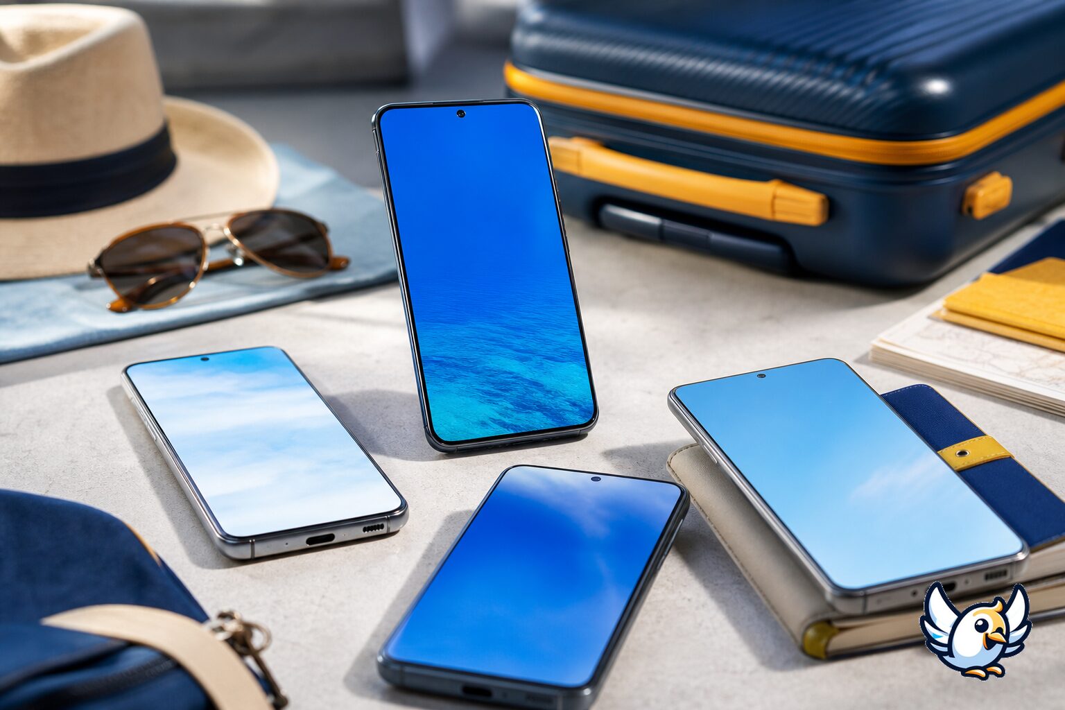 Smartphone Samsung Galaxy pronti per l&rsquo;attivazione eSIM in viaggio