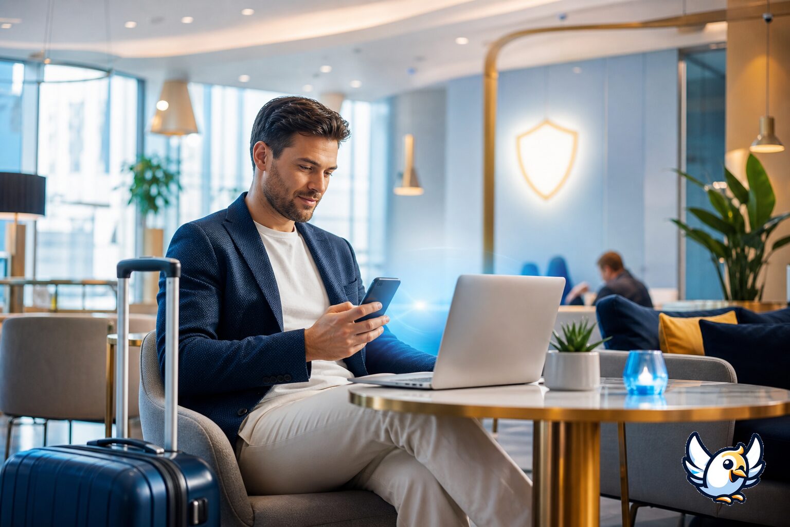 Utiliser Stellar VPN sur Wi-Fi public lors d&rsquo;un voyage avec une eSIM