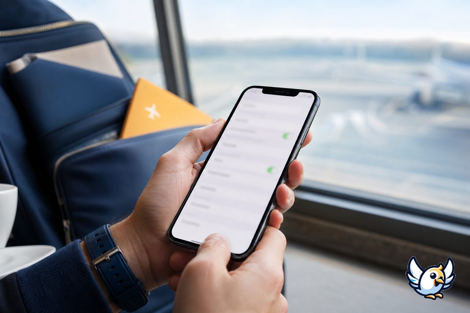 Ustawienia sieci komórkowej iPhone’a podczas konfiguracji eSIM