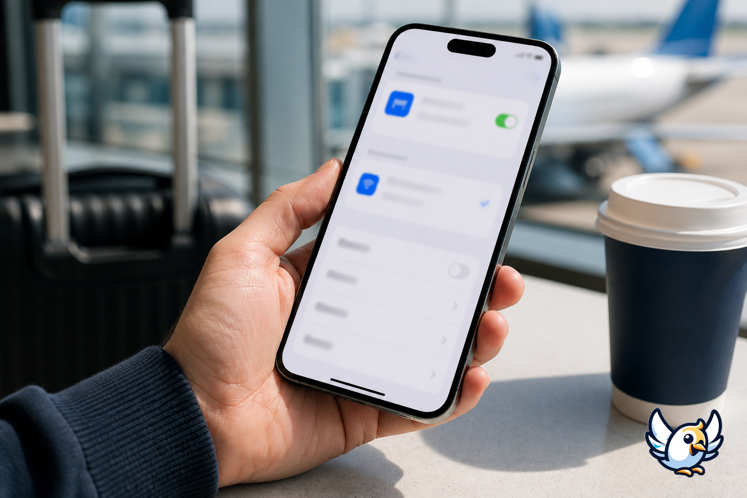 Ajout d’un forfait cellulaire eSIM Free avec connexion Wi-Fi active