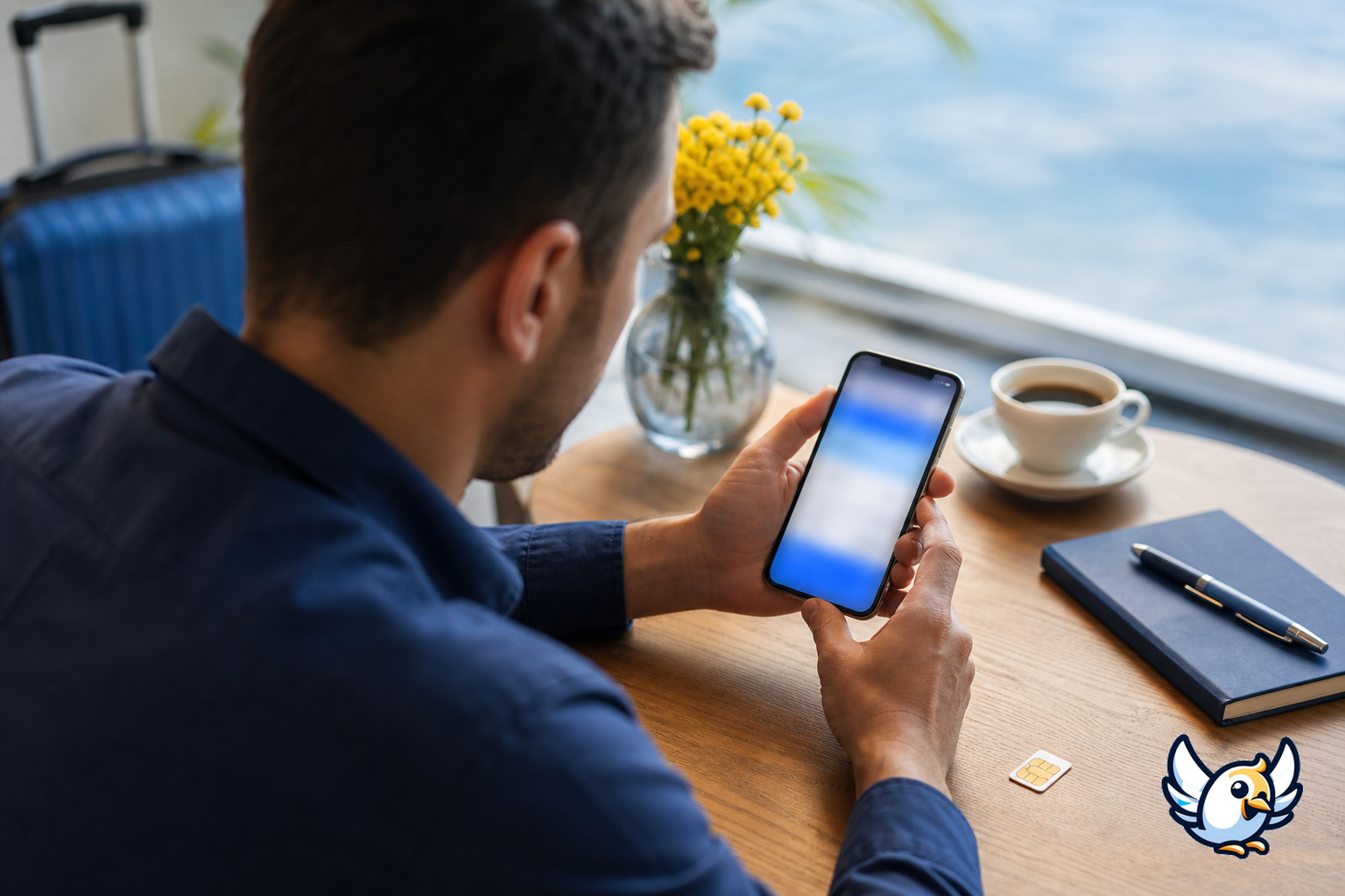 Consultation de l’espace abonné Free Mobile pour préparer une eSIM