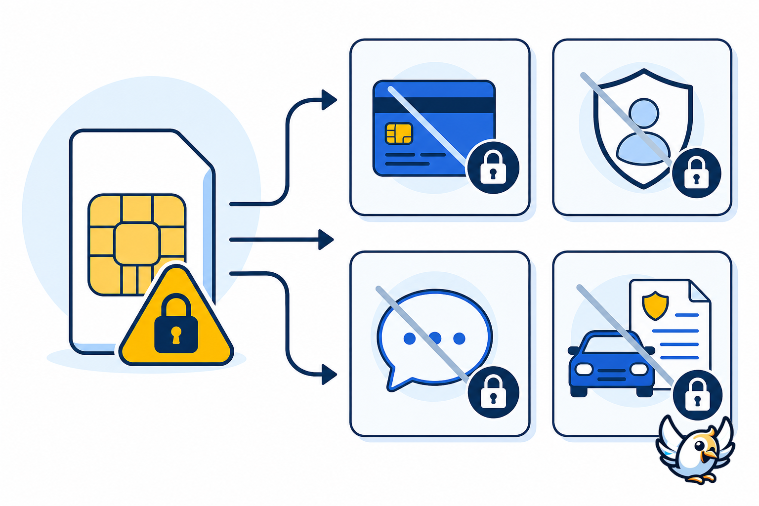 Comment une carte SIM bloquée en Iran peut perturber la banque, l’identité et les services du quotidien