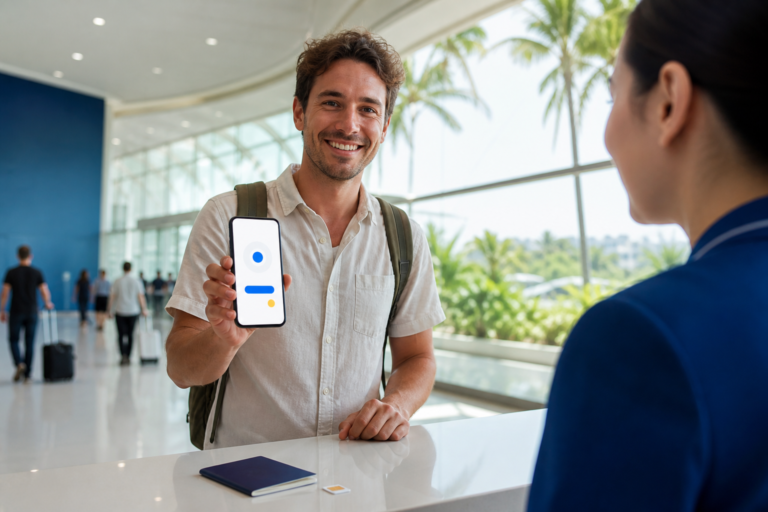 Indonesia SIM card biometric registration rules for travelers using an eSIM