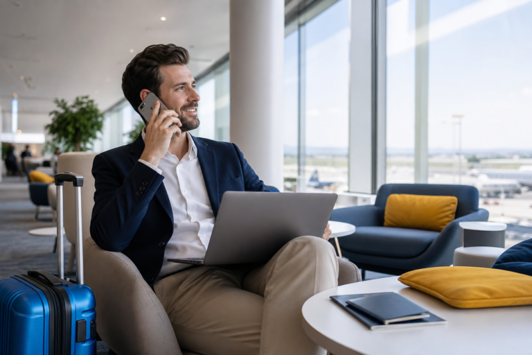 wifi calling on a smartphone while traveling with an eSIM