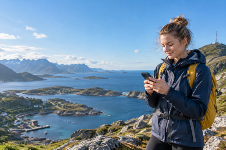 4G forklart: mobilbruker koblet til mobilnettet i Norge