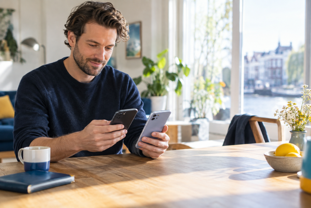 Android gegevens overzetten naar een nieuwe telefoon