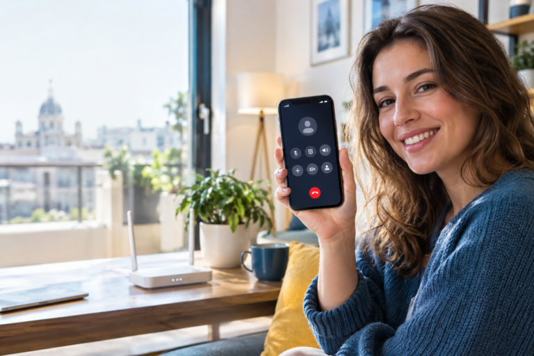 Apelare Wi-Fi pe iPhone într-o locuință cu semnal mobil slab