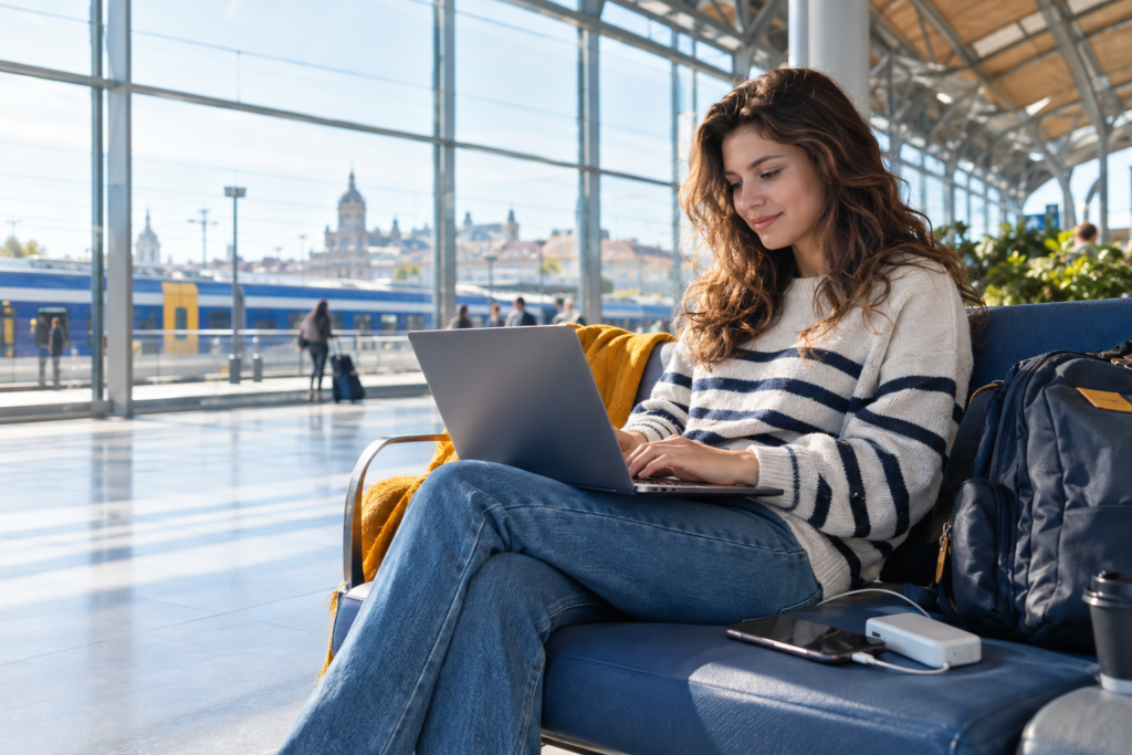 Ce înseamnă hotspot: telefon care partajează internetul cu un laptop