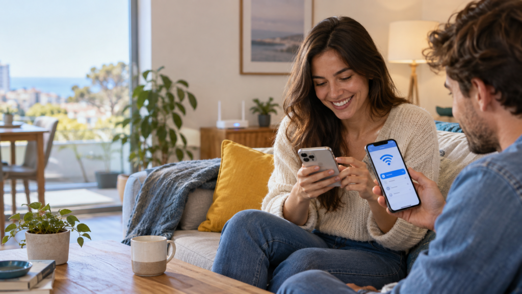 Compartir contraseña WiFi desde un iPhone con otro dispositivo Apple