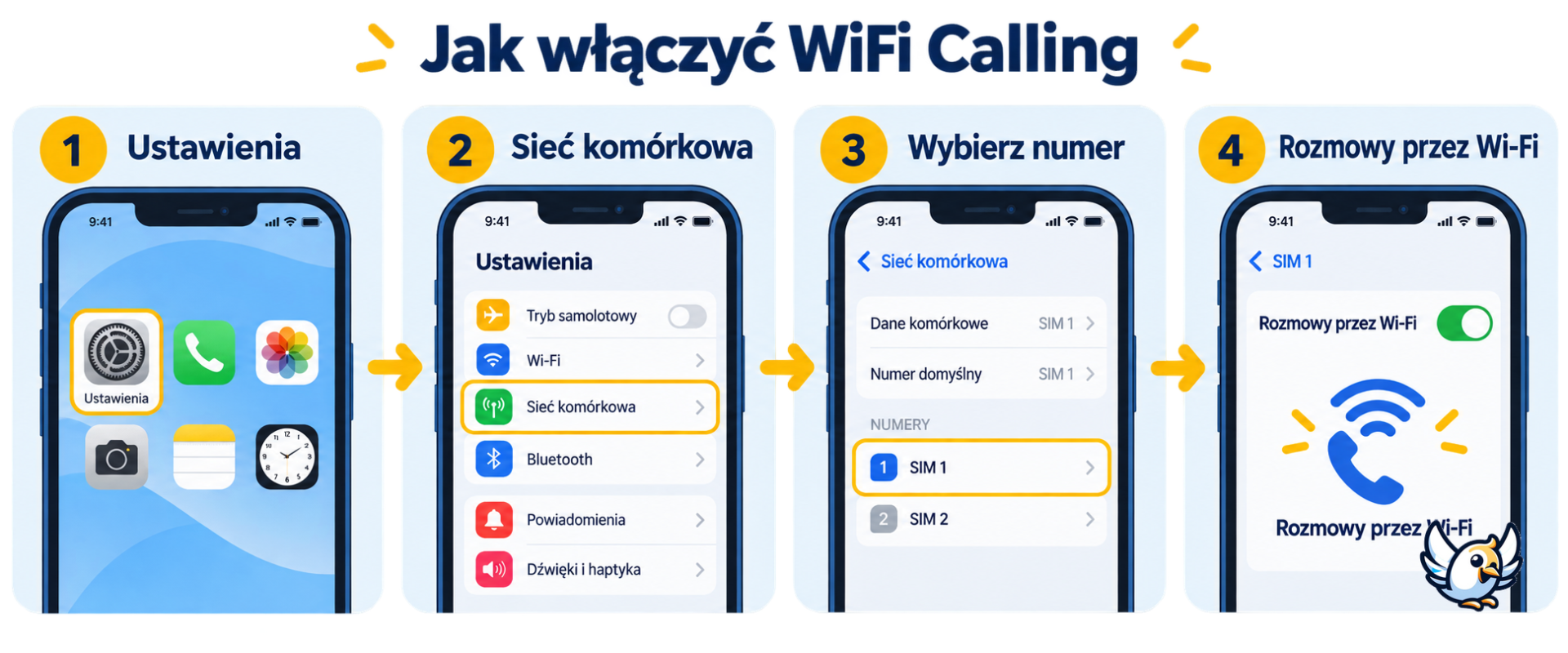 Jak włączyć WiFi Calling na iPhone — cztery kroki w ustawieniach