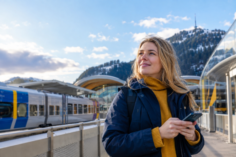 LTE forklart: reisande brukar mobildata på smarttelefon