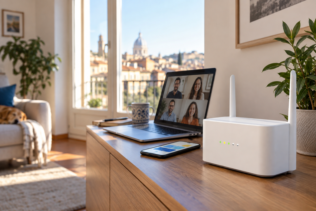 Modem 5G in casa: router con SIM per una connessione veloce e stabile