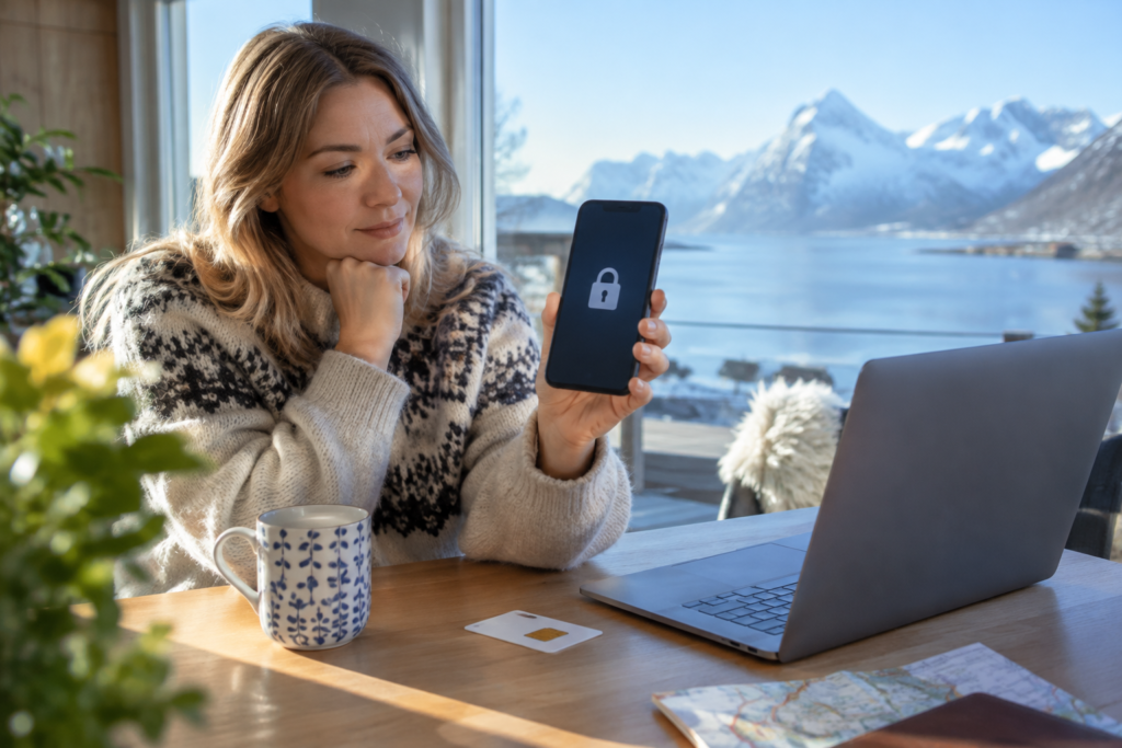 PUK-kode: mobil med låst SIM-kort som må opnast