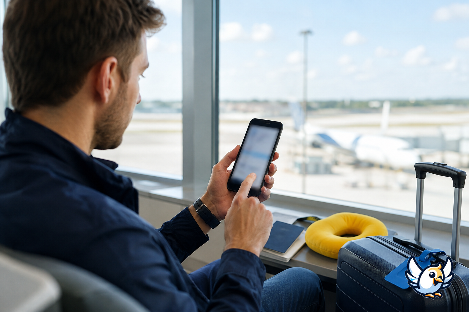 Traveller turning off data roaming before leaving the UK