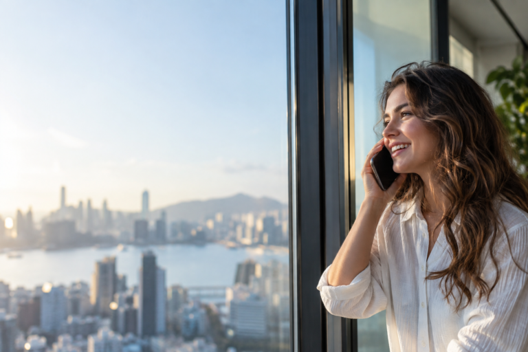 What is VoLTE? A smartphone user making a clear 4G voice call