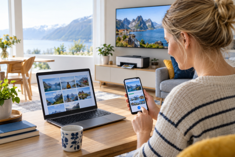 WiFi Direct mellom mobil, PC og skriver uten ruter