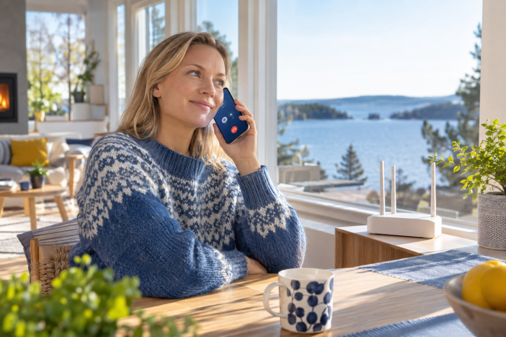 WiFi-puhelut Suomessa älypuhelimella kotiverkossa
