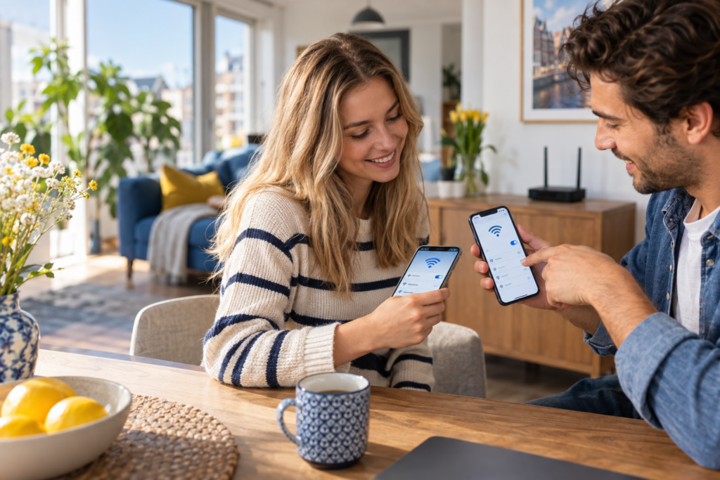 Wifi wachtwoord delen op iPhone met een vriend