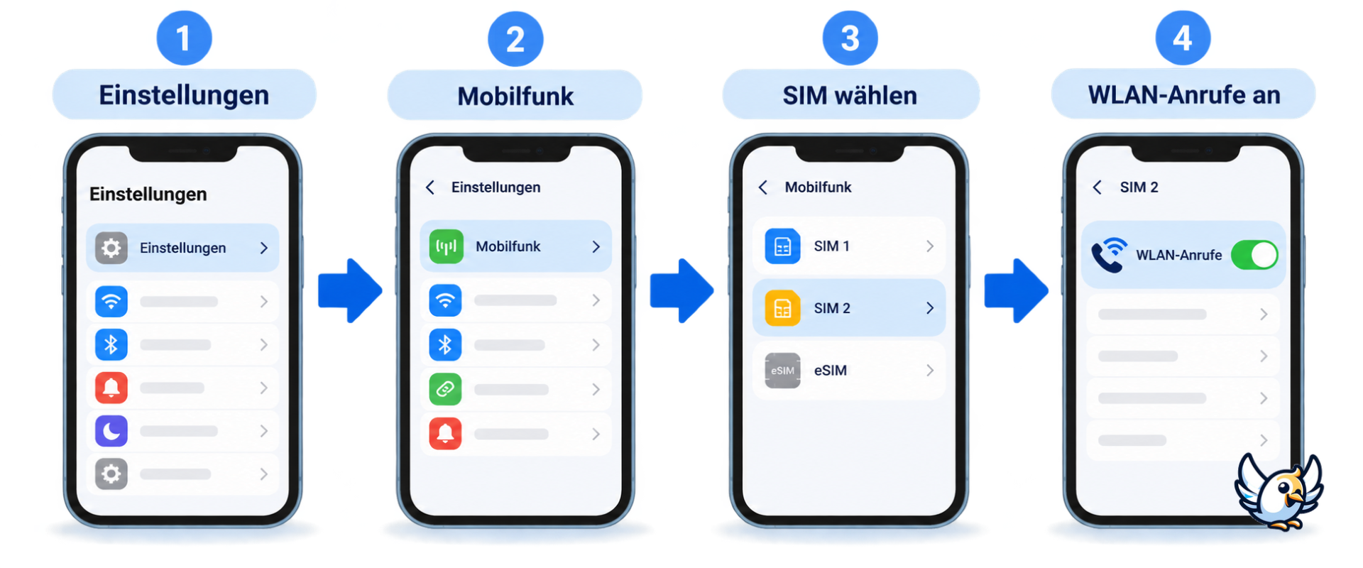 WLAN-Anrufe am iPhone aktivieren – Einstellungen Schritt für Schritt