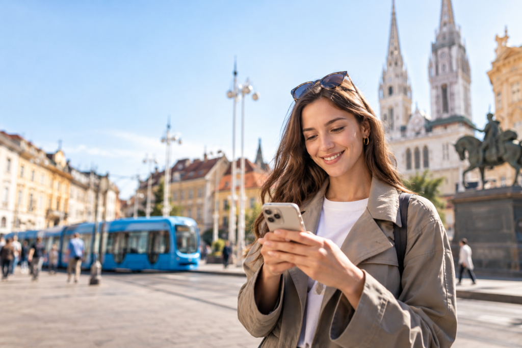 5G brzina u Hrvatskoj: korisnik testira mobilni internet u Zagrebu