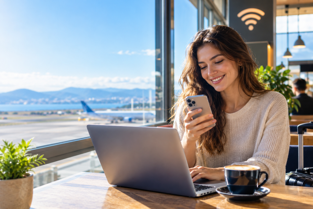 Aplikacja WiFi w podróży – bezpieczne połączenie ze smartfona