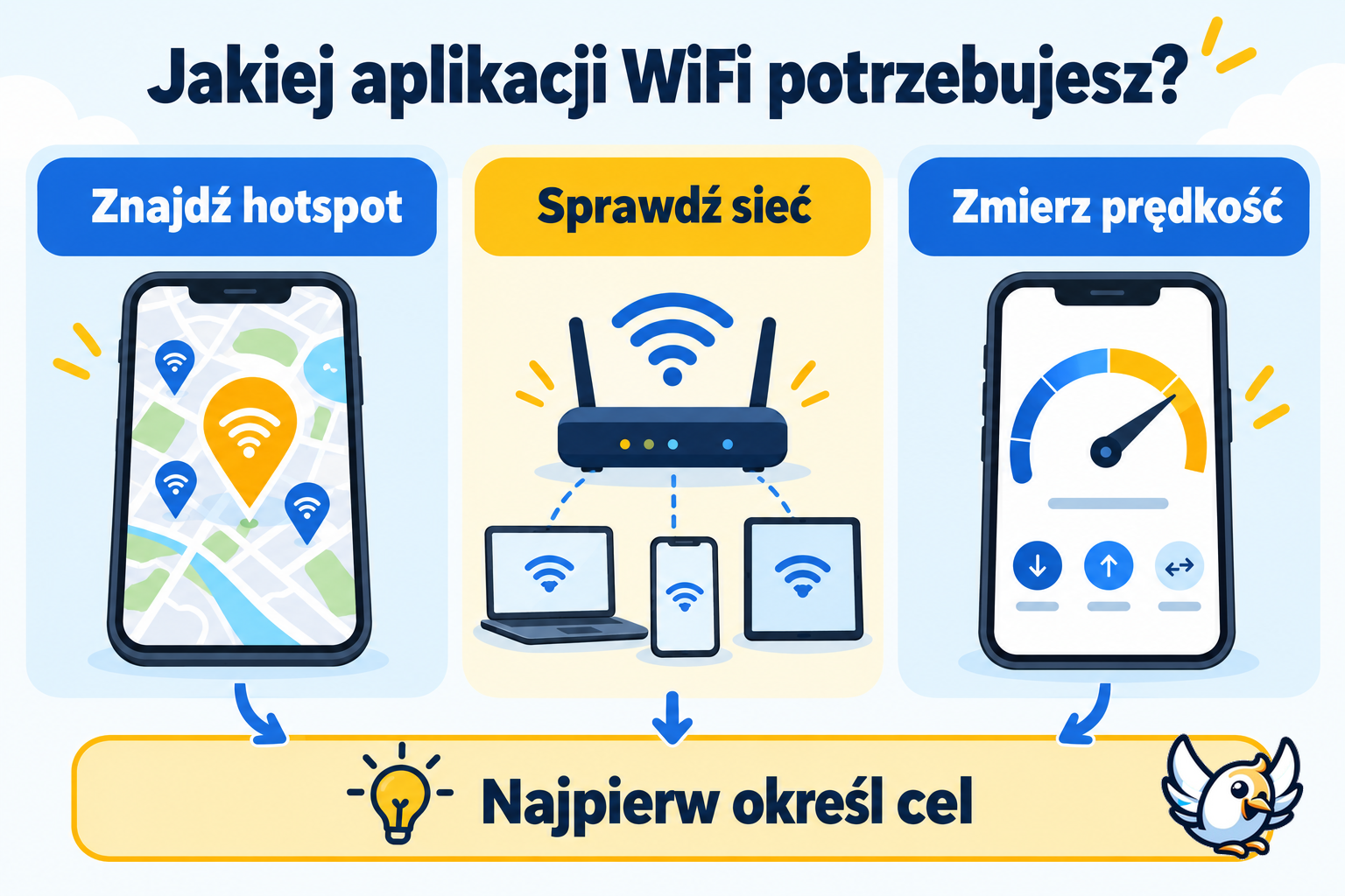 Aplikacja WiFi – wybór narzędzia do hotspotów, analizy i testu prędkości